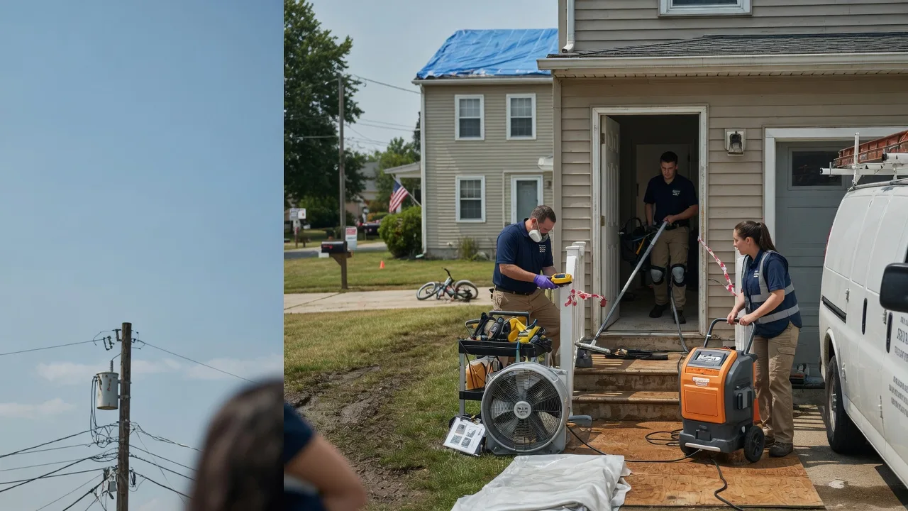 Water Damage Repair in Sedalia, KY near me